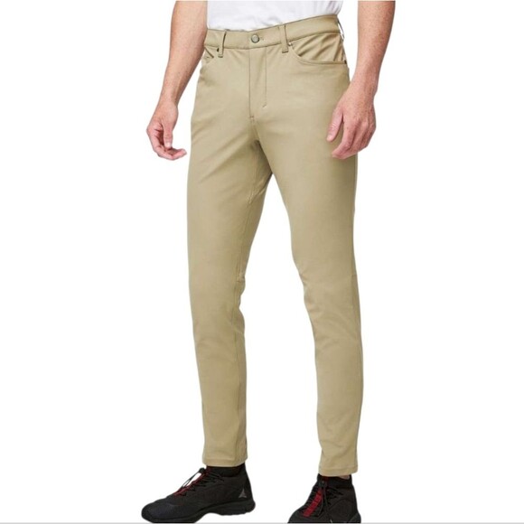 Men's Lululemon ABC Pant Slim 34" - Tofino Sand - Picture 1 of 12